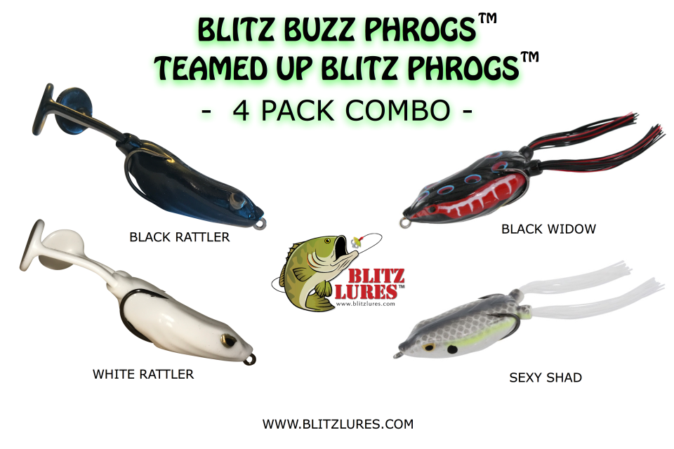 Blitz Buzz Phrog frog paddle feet hollow body frog